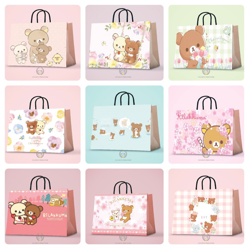 

Paperbag Custom Rilakuma Goodie Bag Ulang Tahun Anak Tas Kado Tas Kertas Hampers Birthday