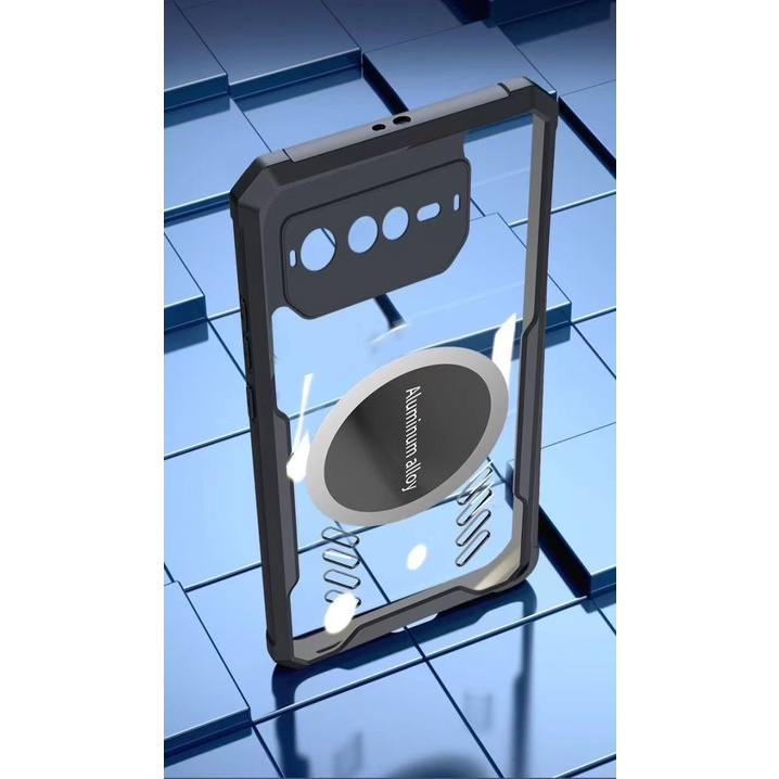 ASUS ROG 7 SOFT CASE GAMING COOLING MAGSAVE SILIKON CASING HANDPHONE