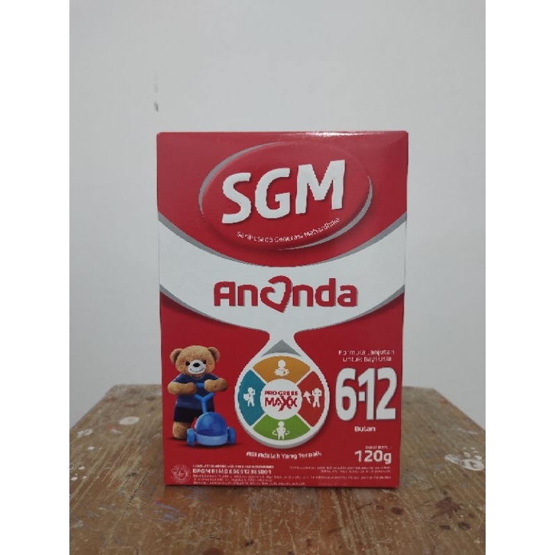 SGM Ananda susu formula bayi 6-12 (120gr)