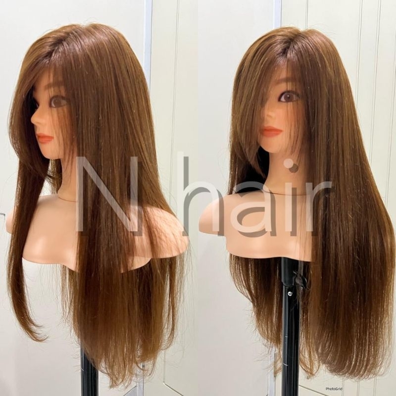 WIG PREMIUM RAMBUT ASLI, 100% human hair