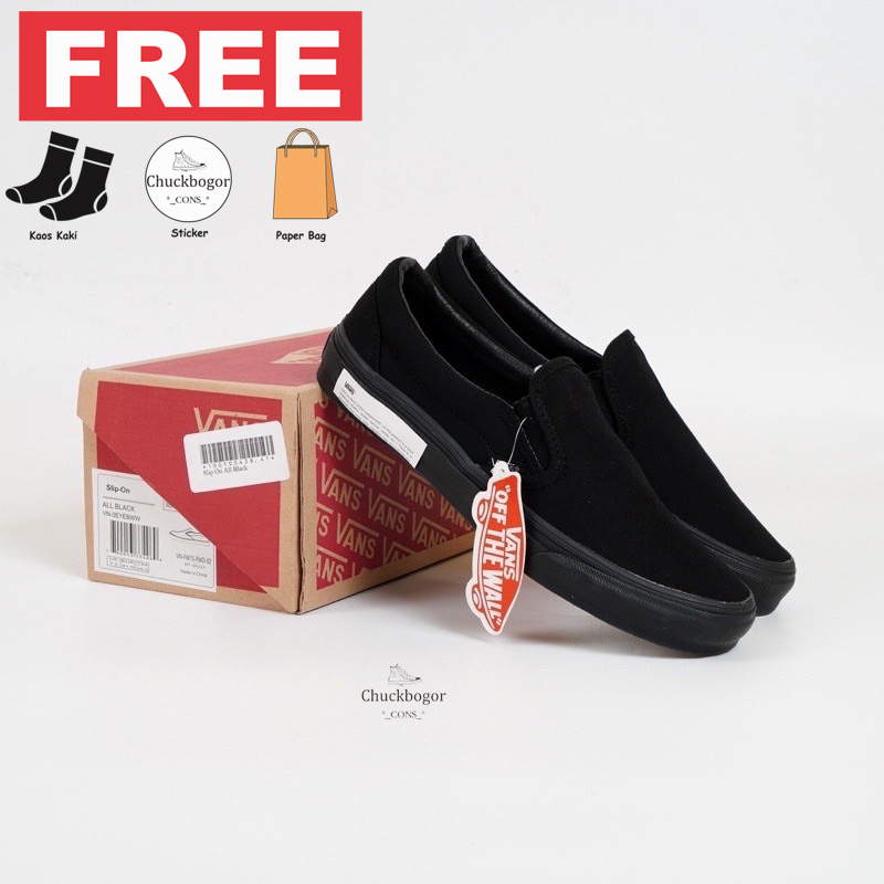 Vans Slip On All Black