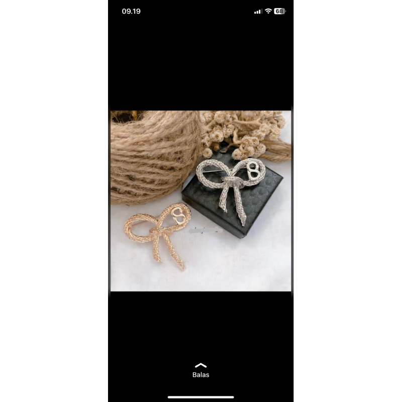 bros button/bros button bermotif tintanium