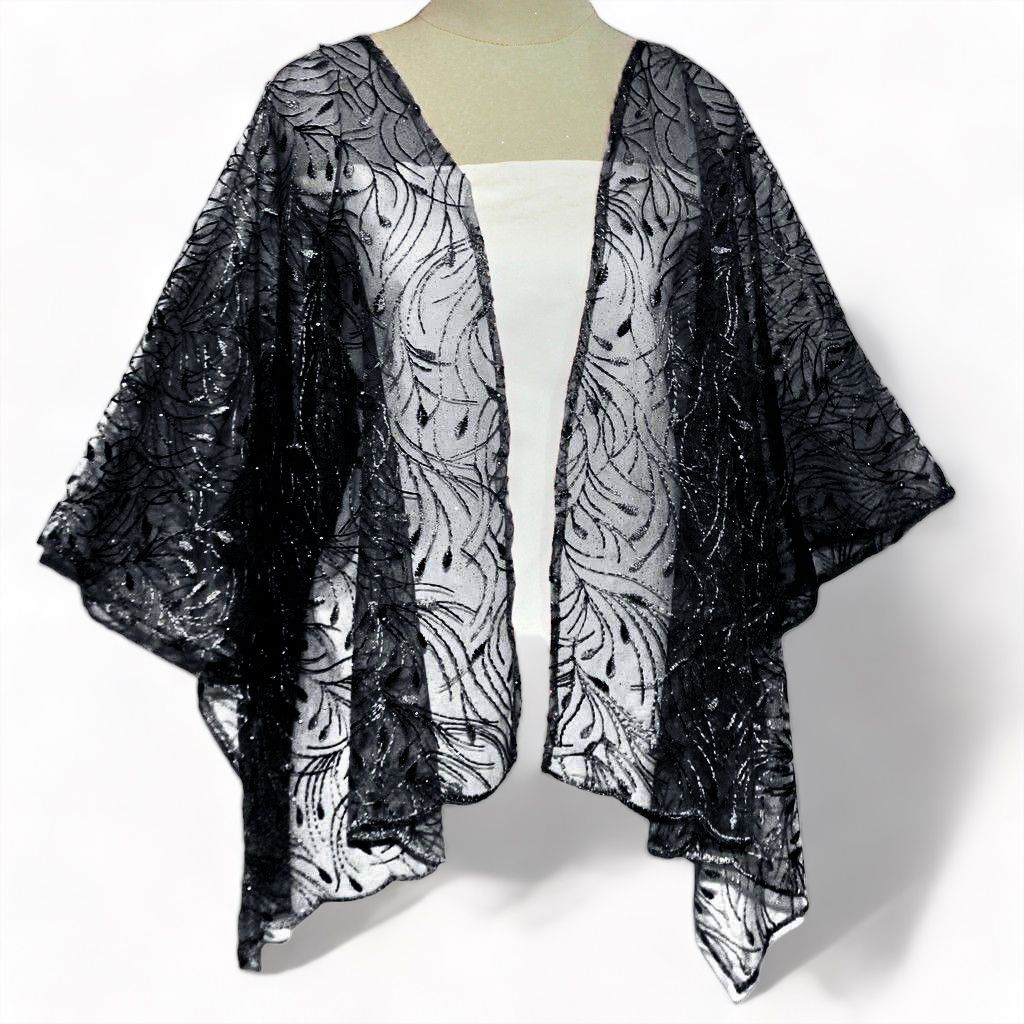 SIAPKIRIM CAPE MUSLIM/ OUTER BRUKAT TILE MUTIARA/ ROMPI BRUKAT/ CARDIGAN BRUKAT READY STOCK