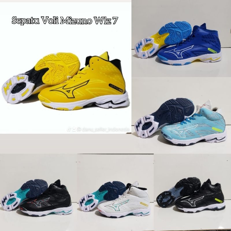 Sepatu Voli Mizuno Wlz 7 Premium / Sepatu Volly Mizuno Wave Lightning 7 Original
