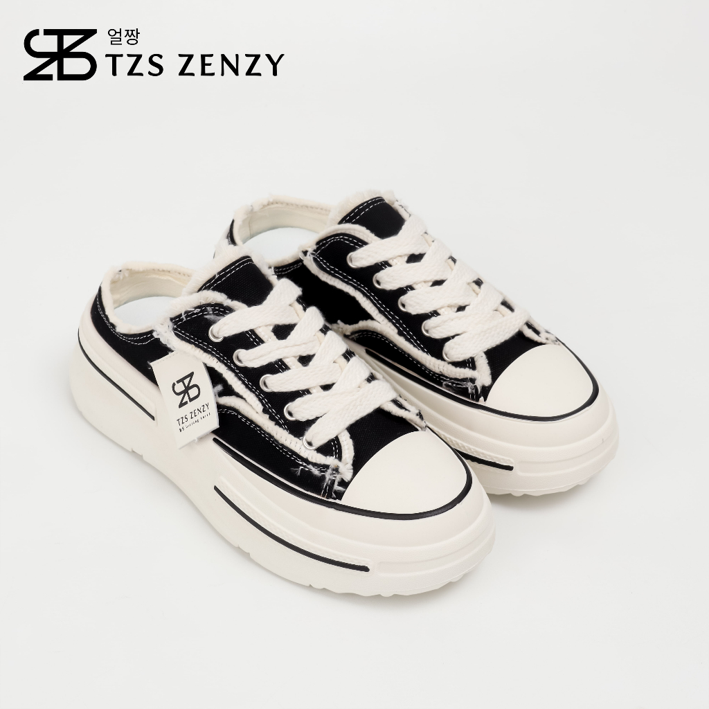 original tzs zenzy hervy slip on canvas - sepatu canvas wanita - canvas slip on wanita - sepatu