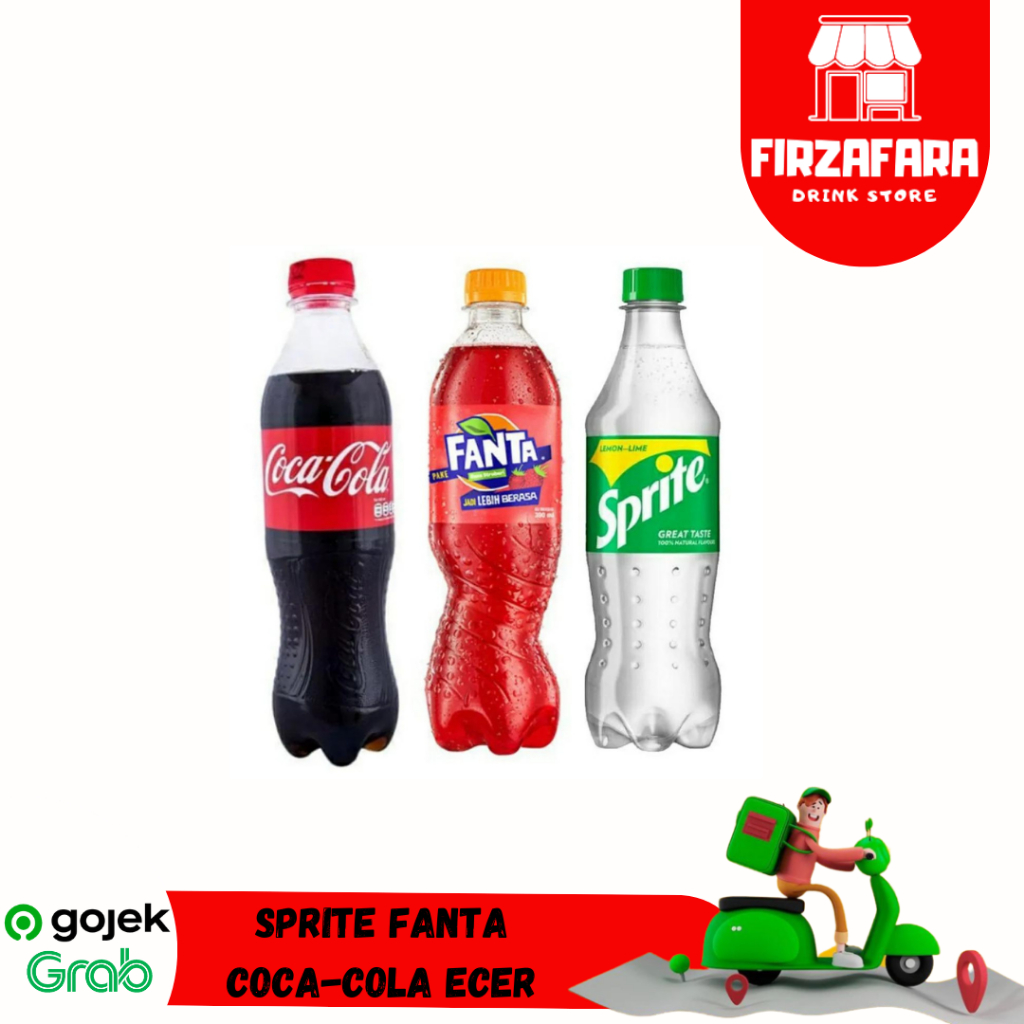 

(READY SURABAYA) FANTA SPRITE COCA COLA 390 ML ECER