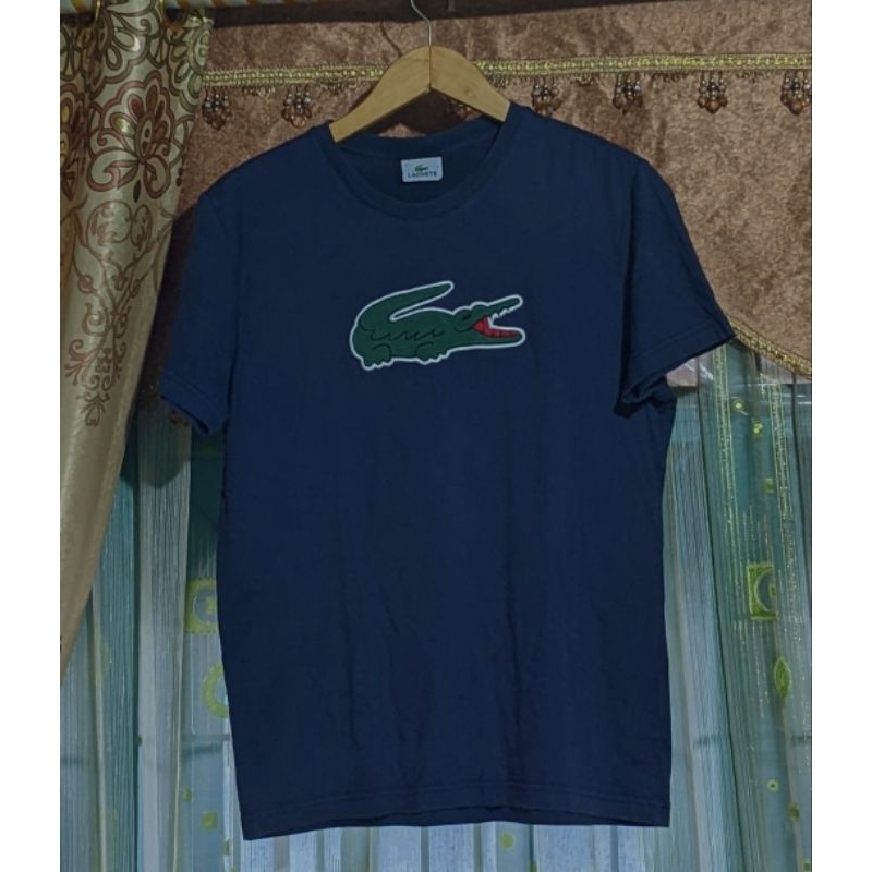 kaos Lacoste big logo