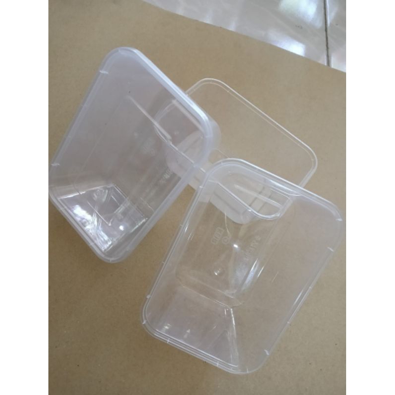 Thinwall persegi panjang 1000ml