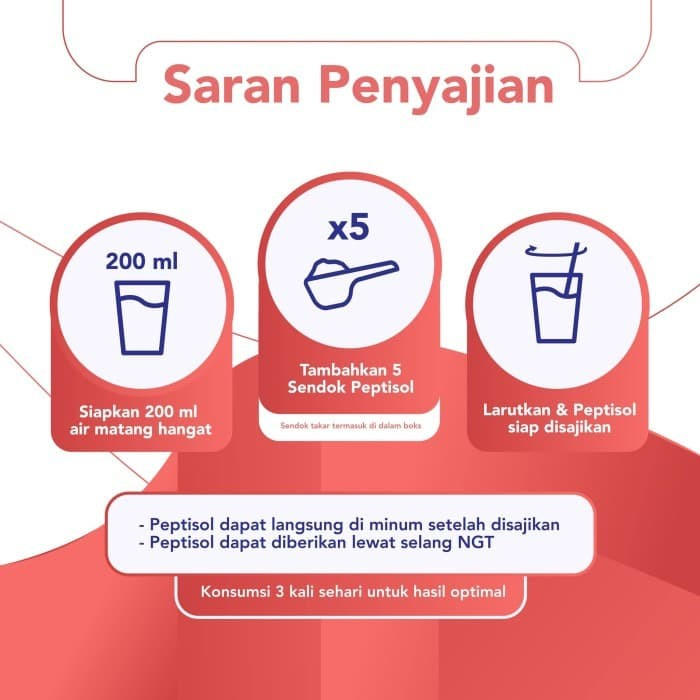 

Bundle 24 Box Peptisol - Nutrisi Tinggi Protein Rendah Residu