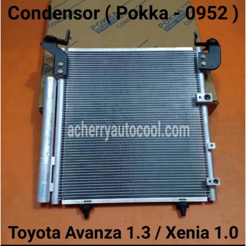 Condensor - Kondensor Ac Mobil Toyota Avanza lama 1.3cc - Daihatsu Xenia 1.0 - Pokka