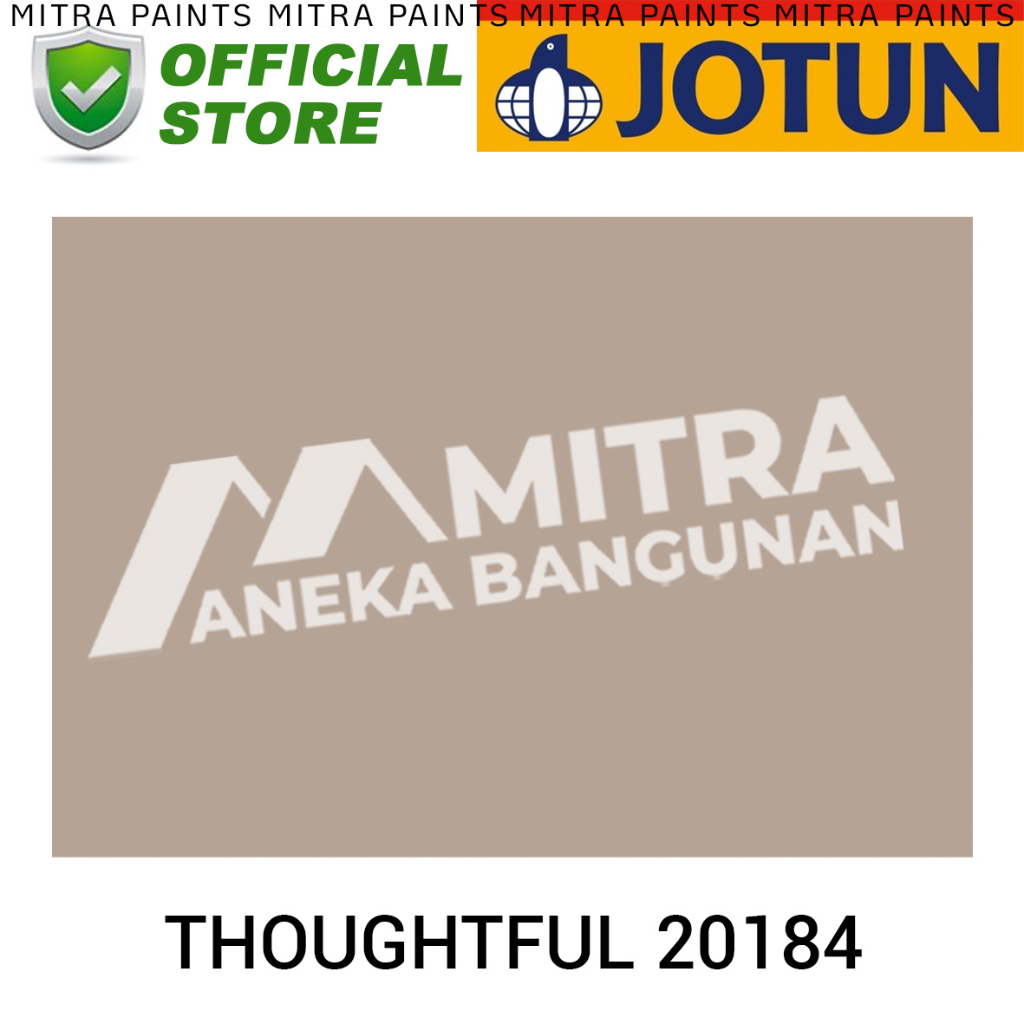 CAT TEMBOK JOTUN INTERIOR EKSTERIOR THOUGHTFUL 20184 / MOCCA COKLAT