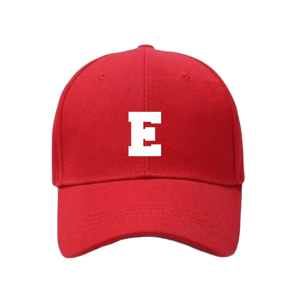 Topi Huruf A Baseballcap Abjad A Teks A Alphabet A Inisial A Warna Hitam Navy Merah Size Ukuran Dewasa Terbaru 2022 Distro Keren