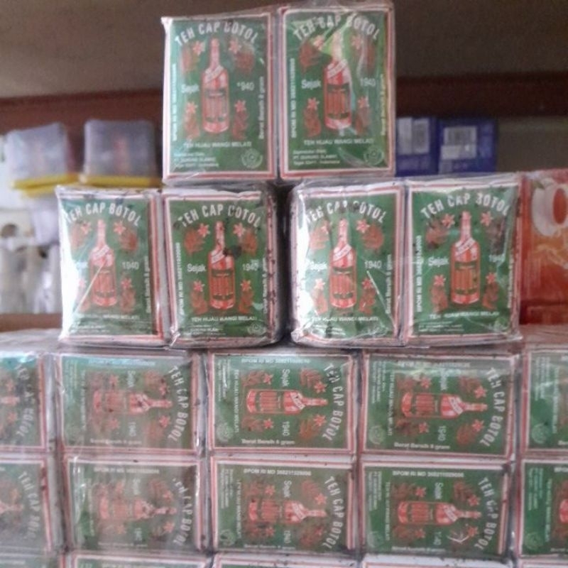 

TEH CAP BOTOL ISI 10