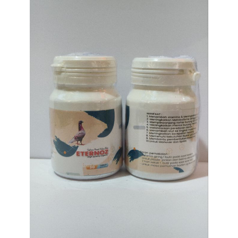 eternoz double power 30 kapsul jamu merpati