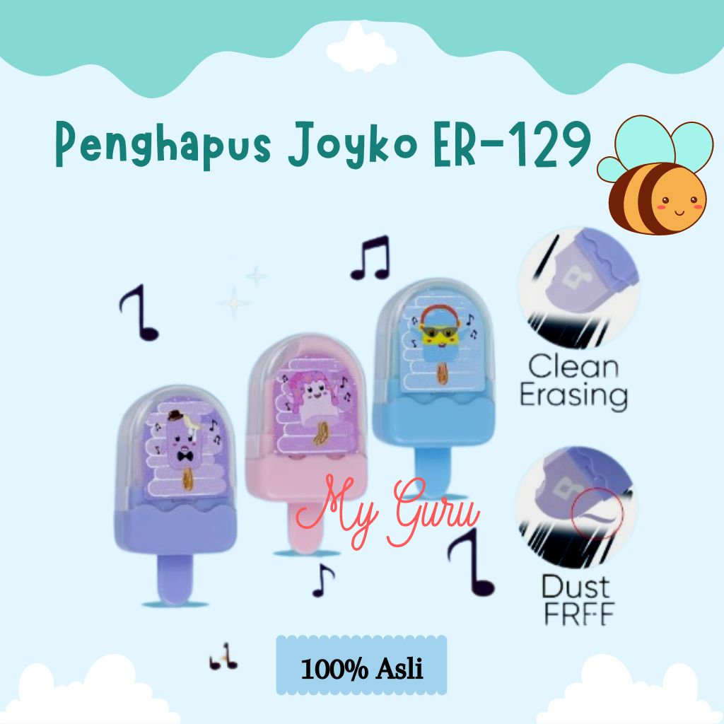 

[PCS] PENGHAPUS PENSIL / ERASER JOYKO ER-129 ICE POP