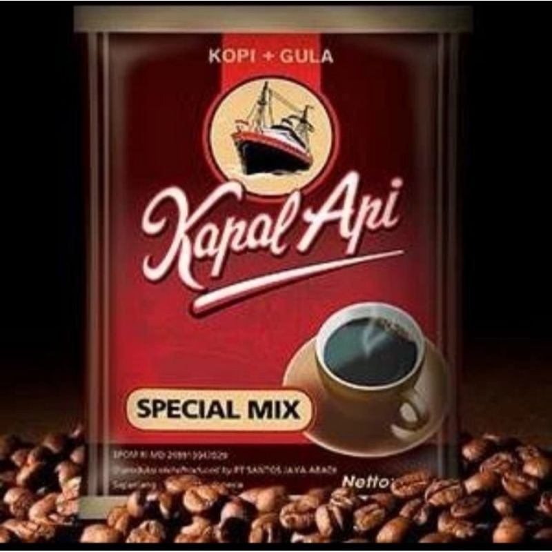 

Kopi Kapal Api Special Mix 1Renceng ( 10 Sachet )