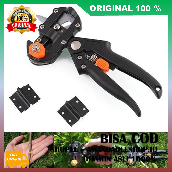 Gunting Grafting Okulasi Grafting Tool Gunting Okulasi Cangkok Grafting Stek Sambungan Dahan 100% AS