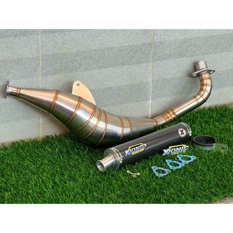 Knalpot FIZ R F1Z R Force1 Poswan Alfa Sigma Xionic Carbon Type X-02 V3 BM Power Model Kolong