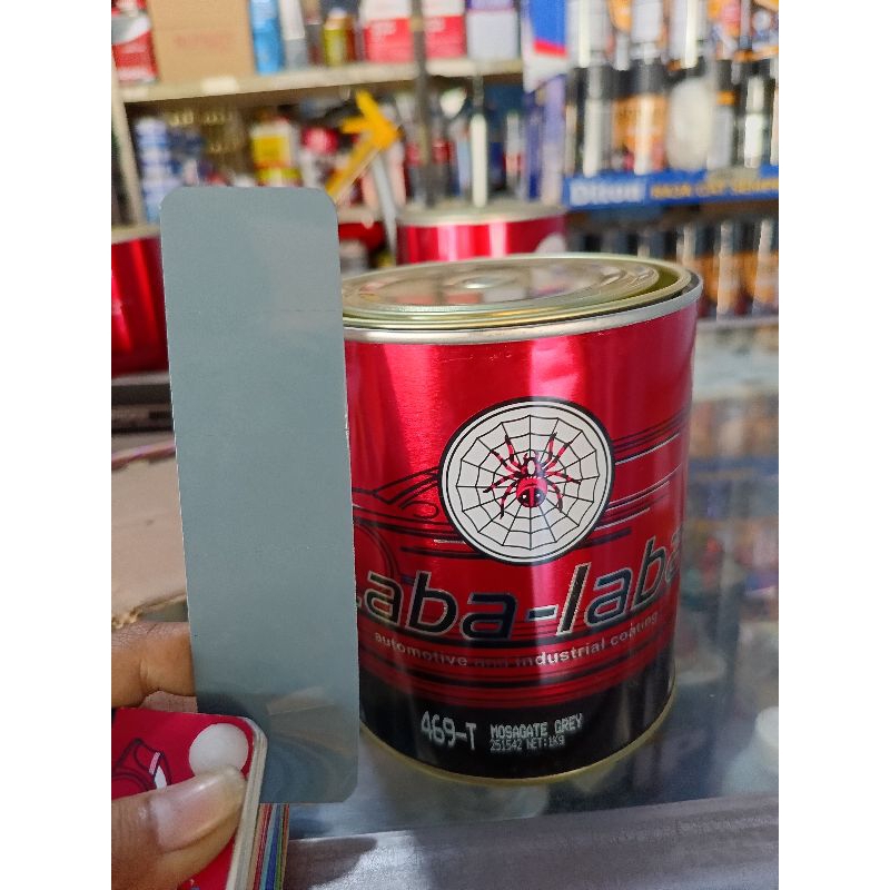 Cat Laba Laba Mosagate Grey 469-T | Cat Laba Laba | Mosagate Grey | Cat Mobil Murah | Zafa Cat