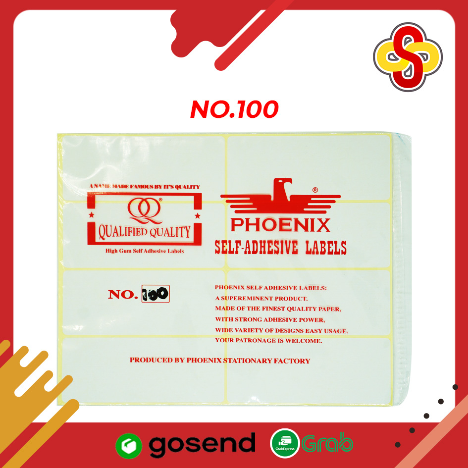 

Stiker Label Harga / Label Undangan Nama Phoenix No.100 (38 x 95 mm)