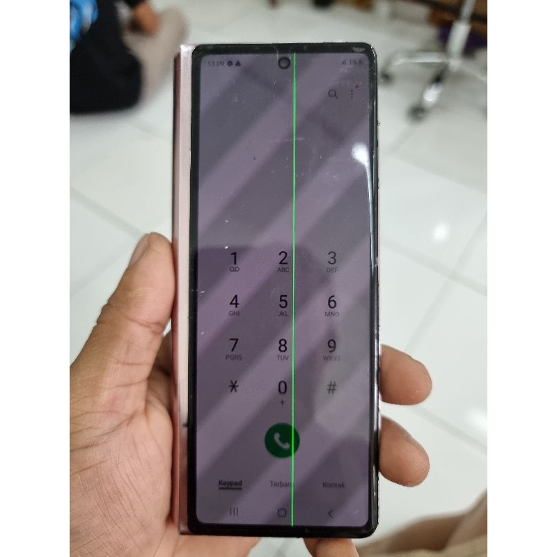 lcd z fold 2 depan minus garis original copotan
