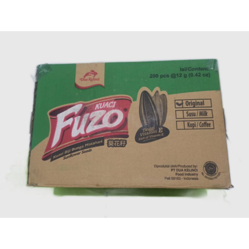Fuzo Kuaci Renceng Dus Rasa Original 12 g