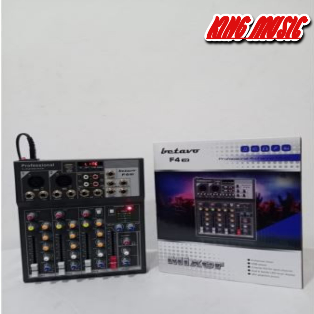 MIXER BETAVO 4 CH F4 USB ORIGINAL