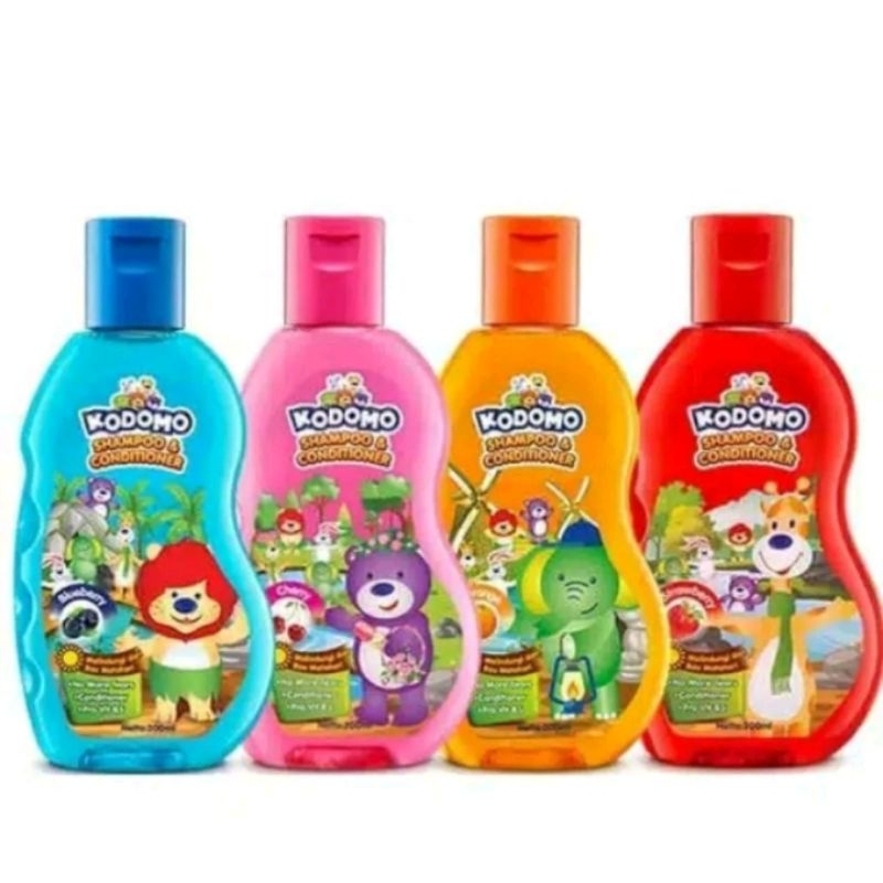 kodomo bodywash 200ml / kodomo shampo& konditioner 200ml