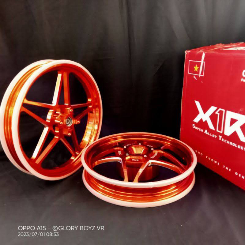 velg x1r vario 125 / 150 alumunium cnc model bintang original vietnam