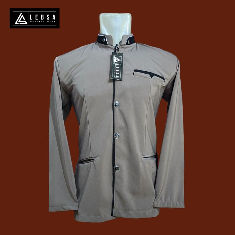 jasko/jasco dewasa polos abu tua/abu polisi lis hitam teralaris #racunshopee