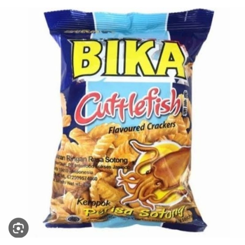 

BIKA Snack Cuttefish Seafood | Berat Bersih 70gr