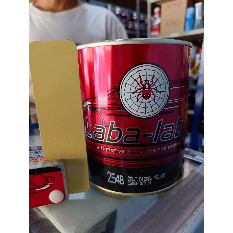 Cat Laba Laba Colt Diesel Yellow 2548 | Cat Laba Laba | Colt Diesel Yellow | Cat Mobil Murah | Zafa 