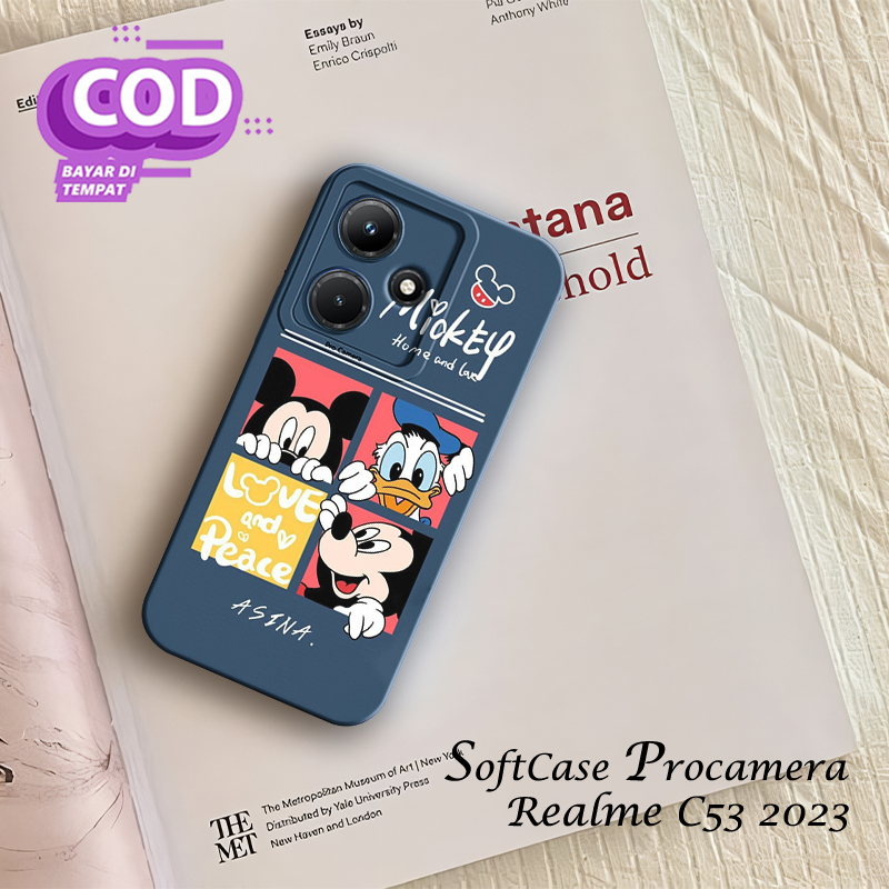 CASE REALME C53 - SOFTCASE PRO CAMERA REALME C53 - CASING REALME C53 TERBARU - CESING REALME C53 202