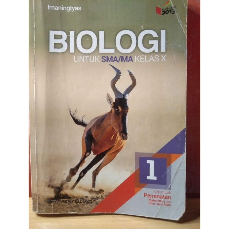 Buku Biologi kelas 10 || Erlangga