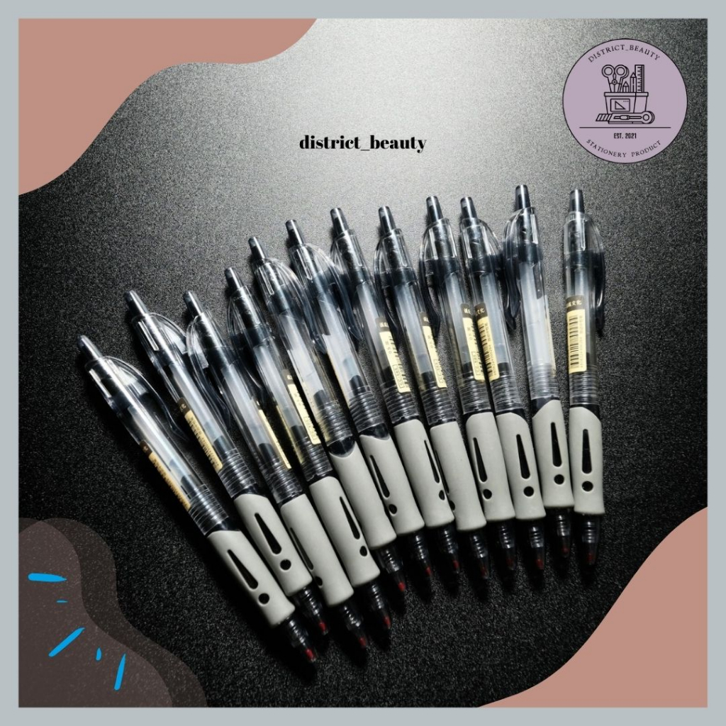 

PULPEN CETEK MIMI HITAM K-1 CC-505 PENA MEKANIK GEL HITAM SELUSIN