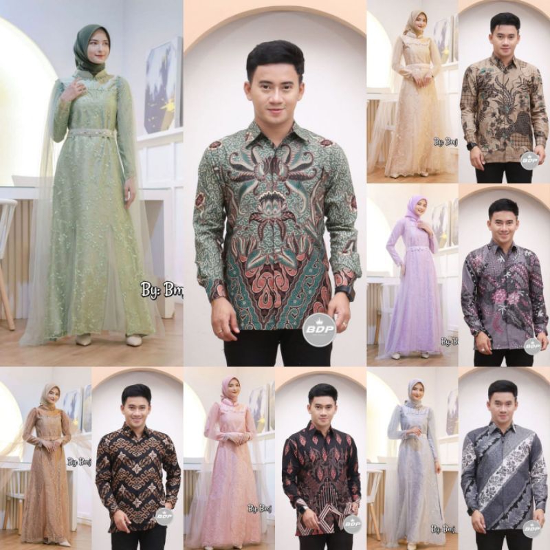 BAJU SERAGAM BATIK COUPLE GAMIS PASANGAN SARIMBIT KELUARGA CUSTOM ANAK / KEMEJA PRIA / BUSANA WANITA