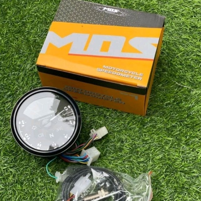 Spedoometer Spido Bulat Babon Digital LED Set Sensor Kecepatan Pnp Batok Lampu Depan YL