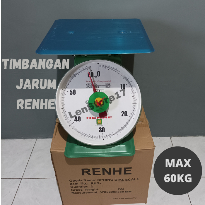 Timbangan Duduk Jarum Renhe 60KG