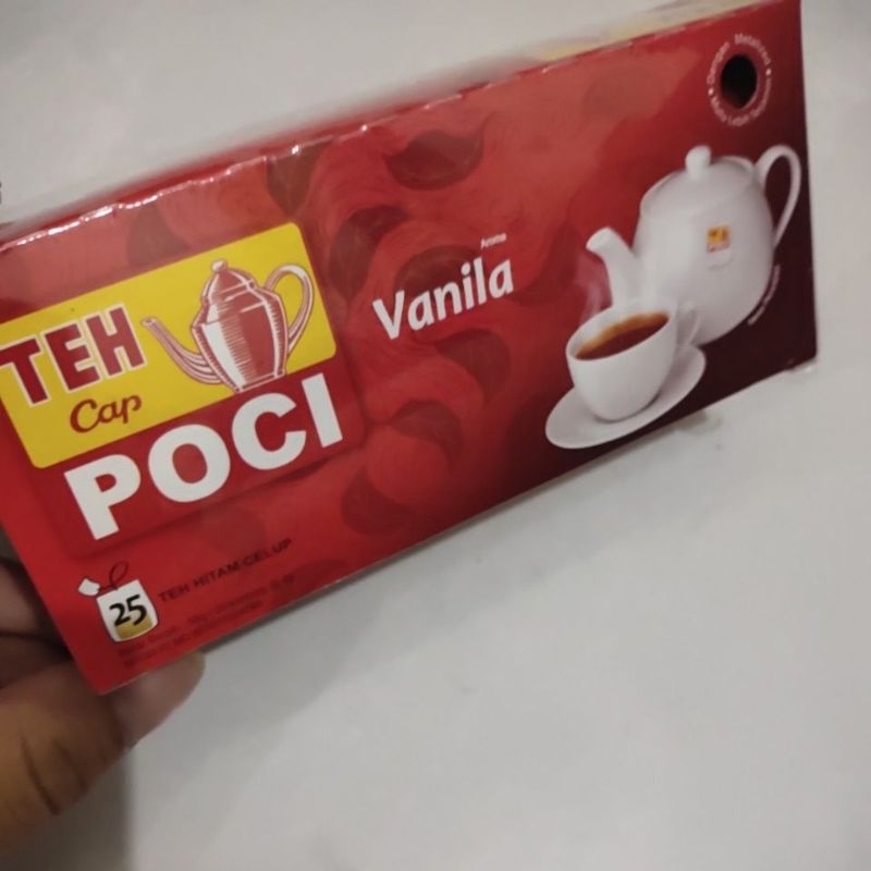 

teh poci celup vanila 25 kantong