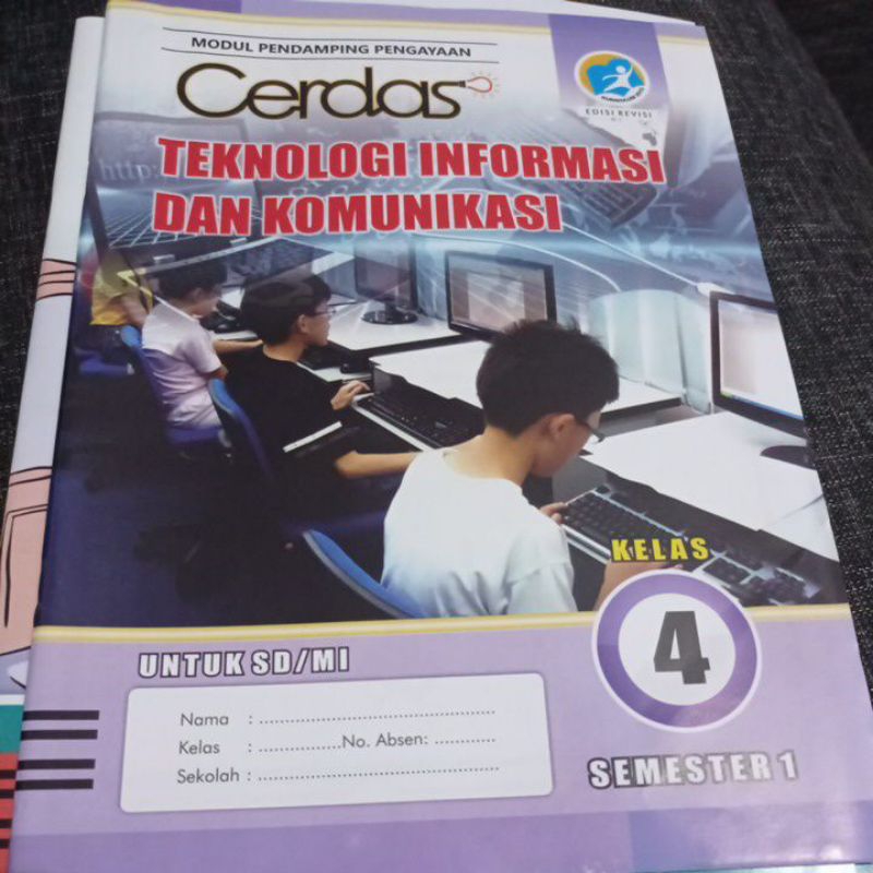 LKS TIK SD KELAS 4,SEMESTER 1,PENERBIT PUSTAKA GRAFIKA