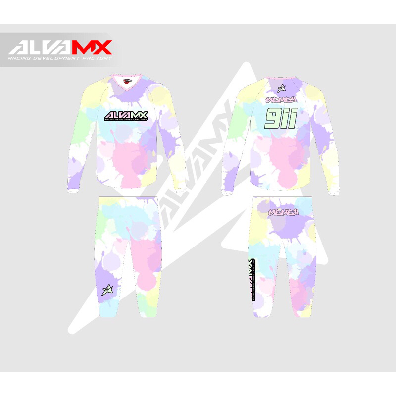 JERSEY PUSHBIKE/BALAP /SEPEDAH / JERSEY ANAK / ALVAMX