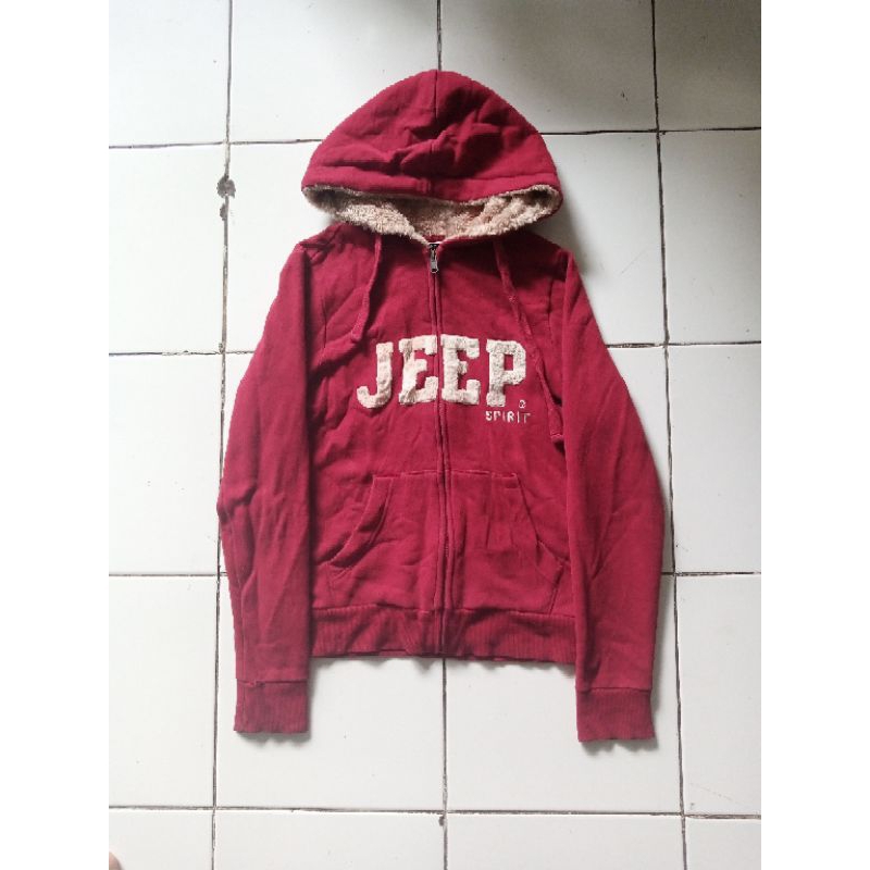 Hoodie sherpa jeep