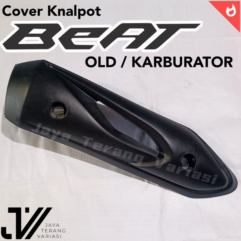 Cover Knalpot Honda Beat Karbu / Tutup Knalpot Honda Beat Carbu / Tameng Knalpot Honda beat 2008 -20