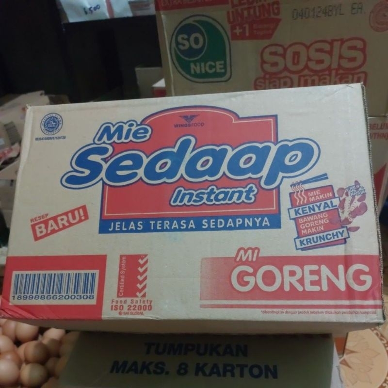 

SEDAAP GORENG 1 DUS 1 KARTON SEKARTON