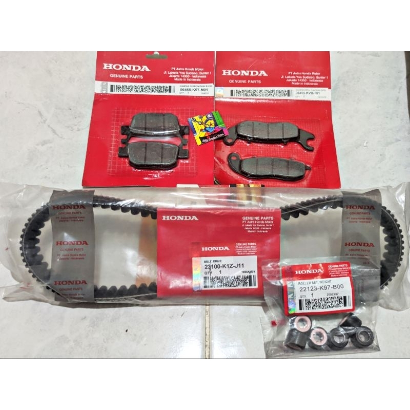 kampas rem belakang depan VBelt Roler AHM K1Z Honda ADV / PCX 160 ABS new PCX NEW 160cc PCX160 2021 