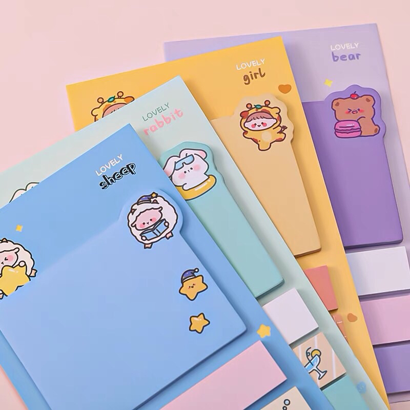 

[GSHS-2873] READY STOCK BISA COD - STICKY NOTE MEMO PAD KERTAS TEMPEL LEM PEREKAT TIPIS DEKORASI AESTHETIC PERLENGKAPAN SEKOLAH ALAT TULIS KANTOR KARAKTER KARTUN HEWAN LUCU ANAK PEREMPUAN KAWAII GAYA REMAJA CEWEK KPOP BERUANG VIRAL MURAH KELINCI SCRAPBOOK