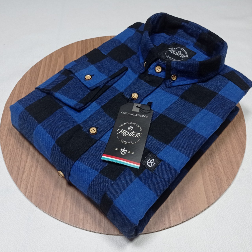 BEST SALE Kemeja Flanel Pria Lengan Panjang Distro Premium / Kemeja Kotak Kotak Pria Wanita Dewasa /