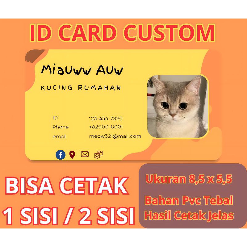 

Cetak Id Card / Npwp Murah Bisa Custom Cikampek
