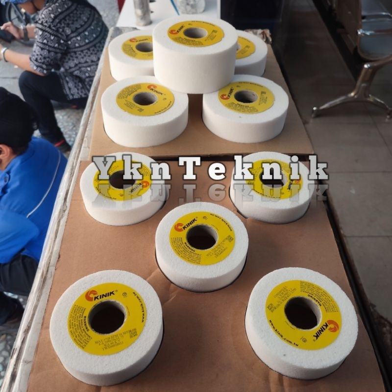 Batu Gerinda Mangkok 5 Inch KINIK Batu Gerinda Asah Mangkok Mata Gerinda Asah