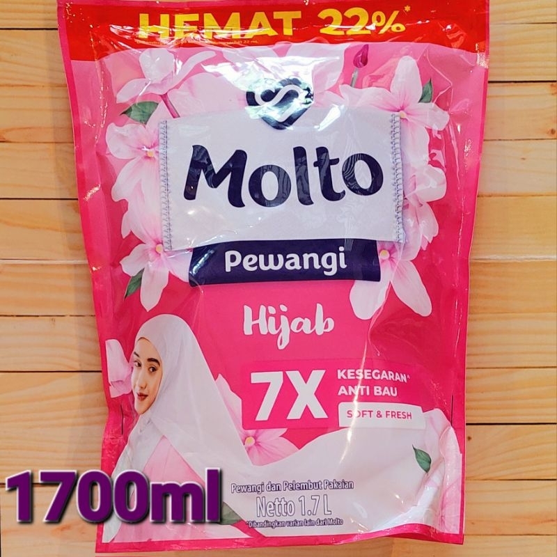 DIN619 Molto Pewangi Hijab Soft & Fresh 1700ml